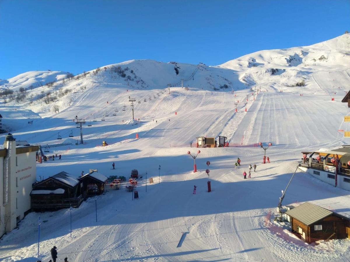 Appartement Traversant Residence Chaput 2 - 2 Pieces - 6 Personnes - Vue Sur Front De Neige Fontcouverte-la-Toussuire Dış mekan fotoğraf